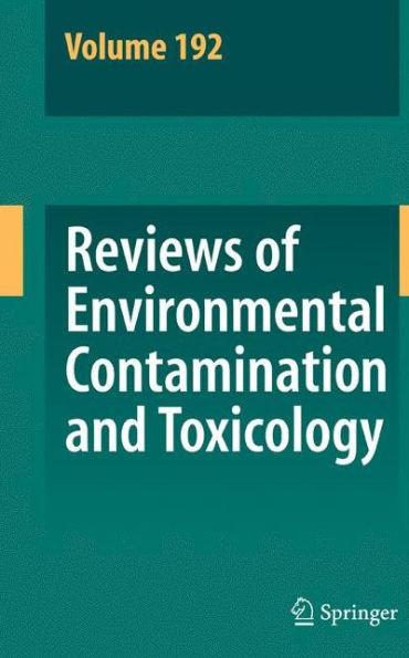 Reviews of Environmental Contamination and Toxicology 192