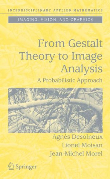 From Gestalt Theory to Image Analysis: A Probabilistic Approach / Edition 1