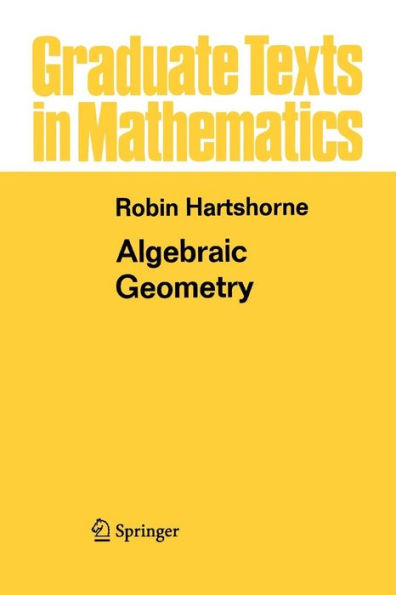 Algebraic Geometry / Edition 1