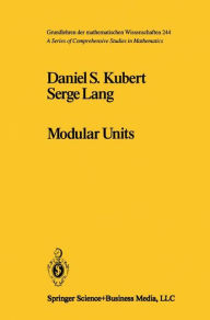 Title: Modular Units / Edition 1, Author: D. Kubert