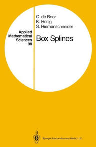 Title: Box Splines / Edition 1, Author: Carl de Boor