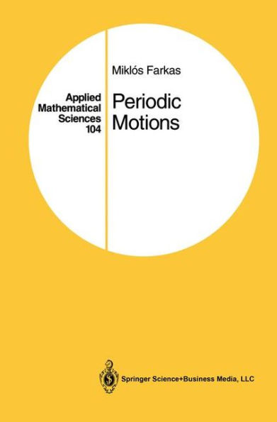 Periodic Motions / Edition 1