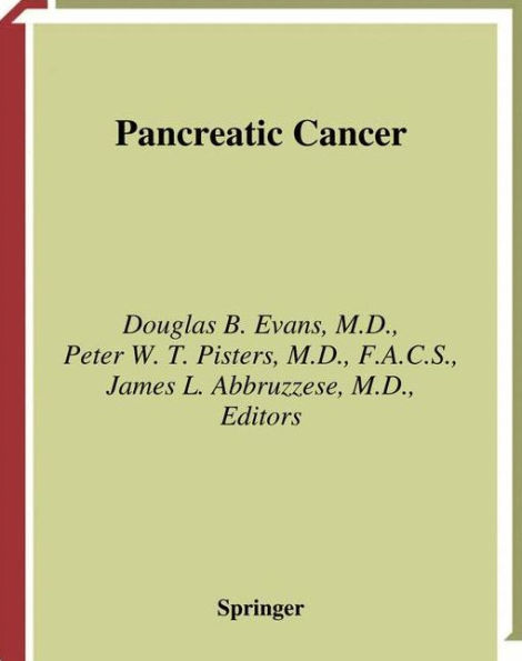 Pancreatic Cancer / Edition 1