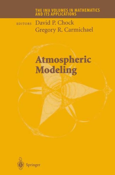 Atmospheric Modeling / Edition 1