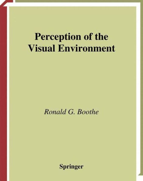 Perception of the Visual Environment / Edition 1