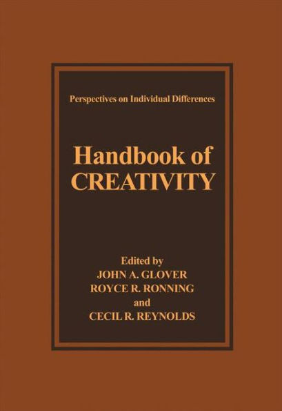 Handbook of Creativity