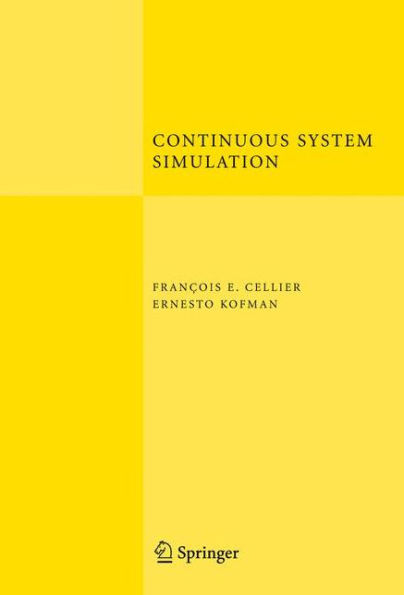 Continuous System Simulation / Edition 1