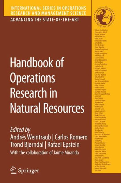 Handbook of Operations Research in Natural Resources / Edition 1