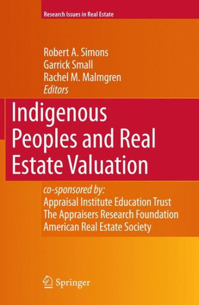 Indigenous Peoples and Real Estate Valuation