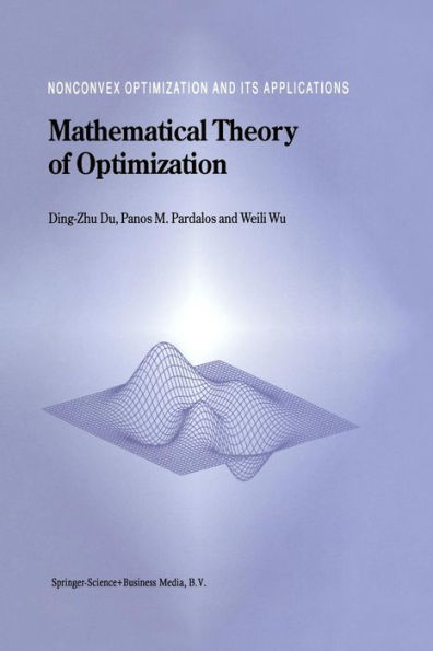 Mathematical Theory of Optimization / Edition 1