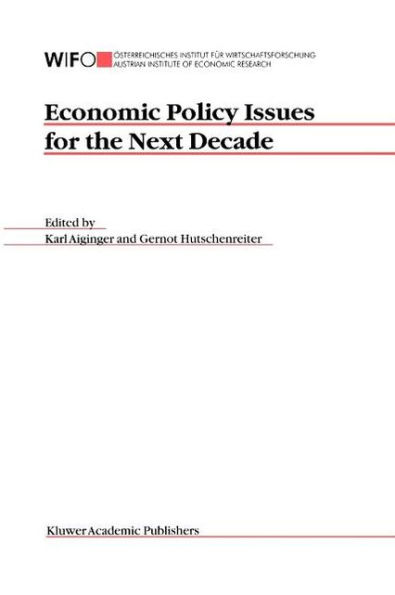 Economic Policy Issues for the Next Decade