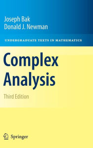 Title: Complex Analysis, Author: Joseph Bak