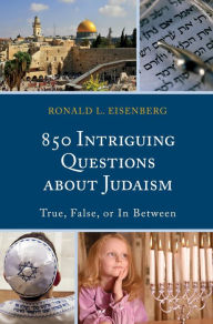 Title: 850 Intriguing Questions about Judaism: True, False, or In Between, Author: Ronald L. Eisenberg