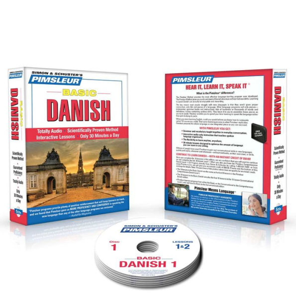 Pimsleur Danish Basic Course - Level 1 Lessons 1-10 CD: Learn to Speak and Understand Danish with Pimsleur Language Programs