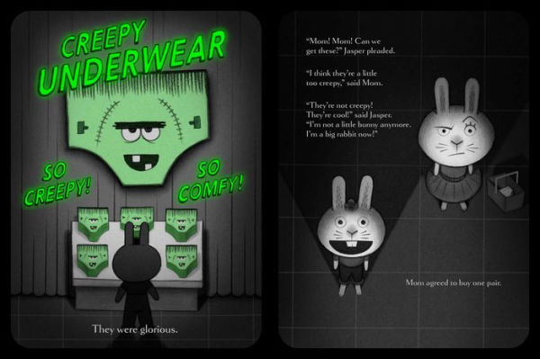 Creepy Pair of Underwear!  Book by Aaron Reynolds, Peter Brown