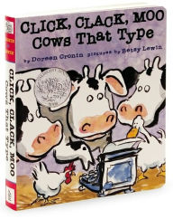 Title: Click, Clack, Moo: Cows That Type, Author: Doreen Cronin