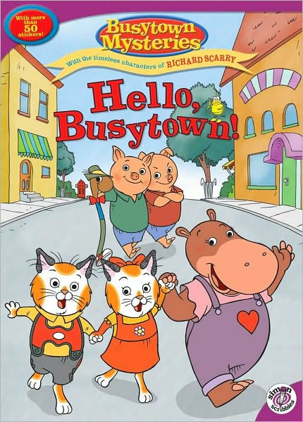 Hello, Busytown! (Busytown Mysteries Series) by Ellie Seiss, Carolyn ...