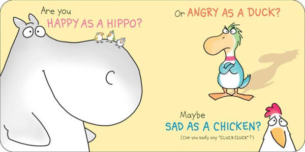 Happy Hippo, Angry Duck: A Book of Moods by Sandra Boynton, Board Book