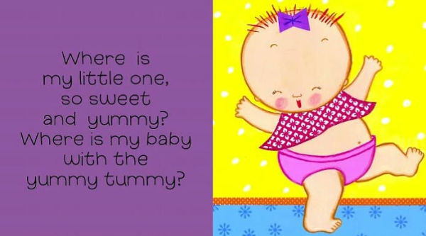 Where Is Baby's Yummy Tummy? (Karen Katz Lift-the-Flap Book Series)