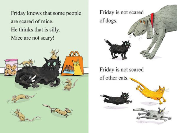 Friday the Scaredy Cat  Book by Kara McMahon, Maddy McClellan