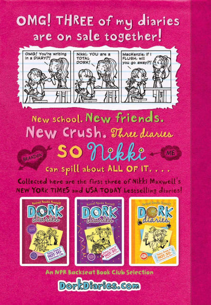 Dork Diaries Boxed Set (Books 1-3): Diaries; 2; 3