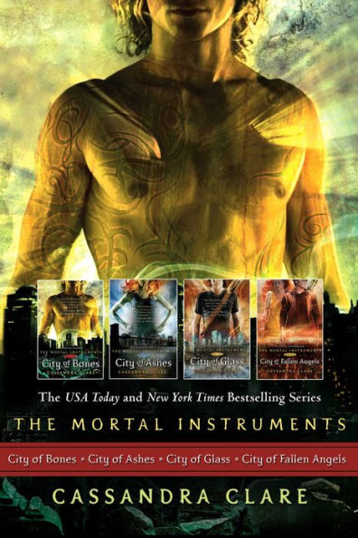 City of Bones / City of Ashes / City of Glass / City of Fallen Angels (The Mortal Instruments Series #1-4)