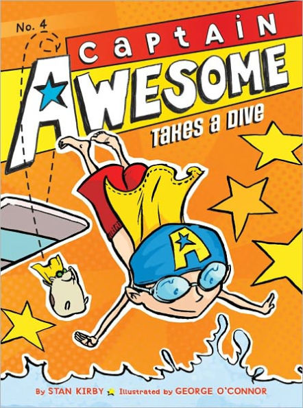 Captain Awesome Takes a Dive (Captain Awesome Series #4)