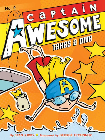 Captain Awesome Takes a Dive (Captain Awesome Series #4)