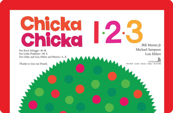 Chicka Chicka 1, 2, 3: Oversized Lap Board Book