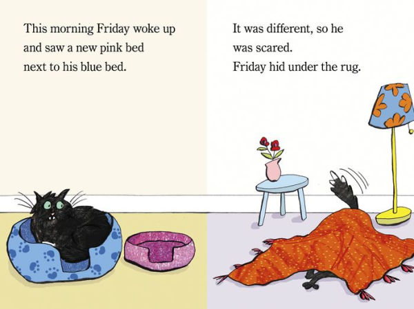 Friday the Scaredy Cat  Book by Kara McMahon, Maddy McClellan