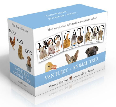 Moo; Cat; Dog Van Fleet Animal Trio