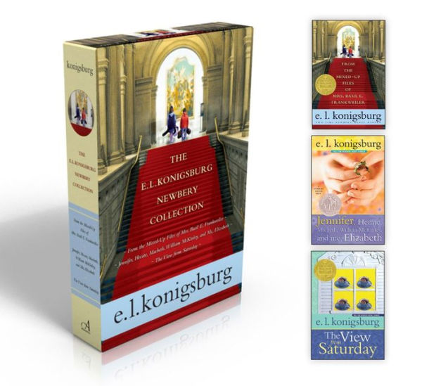 The E.L. Konigsburg Newbery Collection (Boxed Set): From the Mixed-Up Files of Mrs. Basil E. Frankweiler; Jennifer, Hecate, Macbeth, William McKinley, and Me, Elizabeth; The View From Saturday