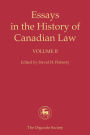 Essays in the History of Canadian Law, Volume II