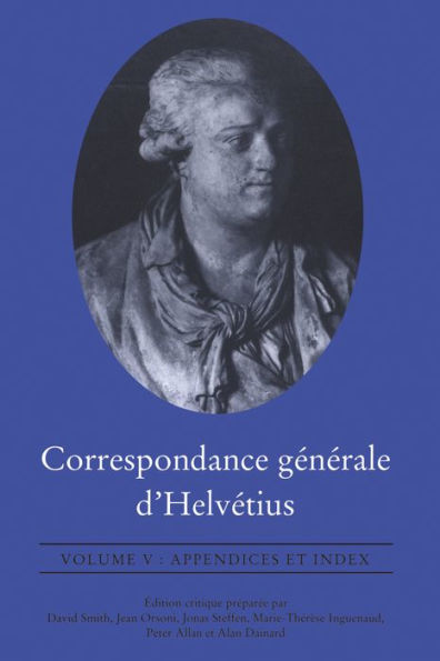 Correspondance generale d'Helvetius: Index