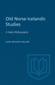 Title: Old Norse-Icelandic Studies, Author: Hans Bekker-Nielsen