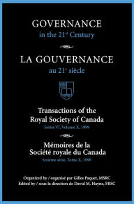 Title: Governance in the 21st Century / Gouvernance Au 21e Siècle, Author: David Hayne