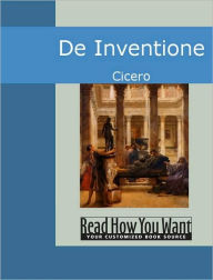 Title: De Inventione, Author: Cicero