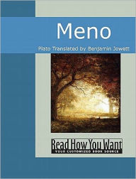 Title: Meno, Author: Benjamin Jowett