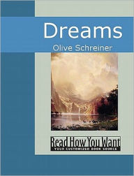 Title: Dreams, Author: Olive Schreiner