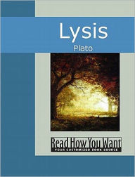 Title: Lysis, Author: Plato