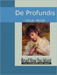 Title: De Profundis, Author: Oscar Wilde