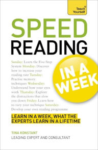 Mobi ebook free download Speed Reading in a Week: Teach Yourself