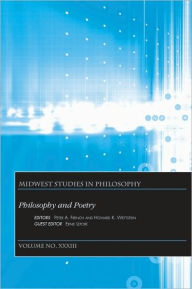 Title: Philosophy and Poetry, Volume XXXIII / Edition 1, Author: Peter A. French