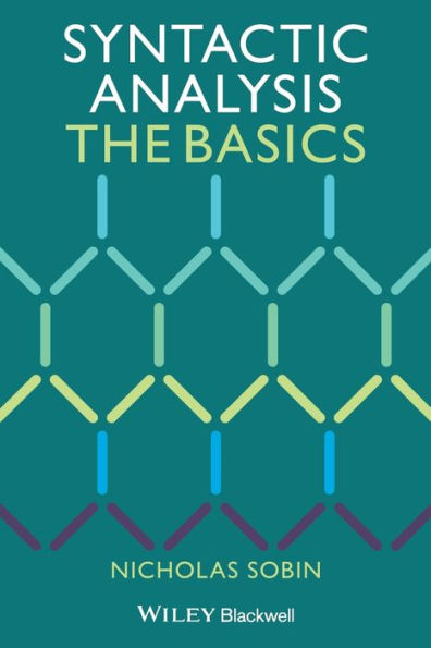 Syntactic Analysis: The Basics / Edition 1
