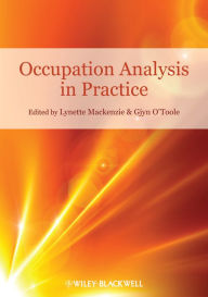 Title: Occupation Analysis in Practice, Author: Lynette Mackenzie