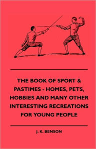 Title: The Book Of Sport & Pastimes - Homes, Pets, Hobbies And Many Other Interesting Recreations For Young People, Author: J K Benson