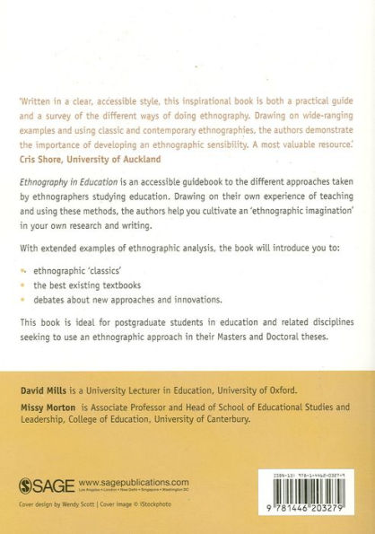 Ethnography in Education / Edition 1