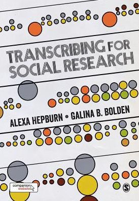 Transcribing for Social Research / Edition 1