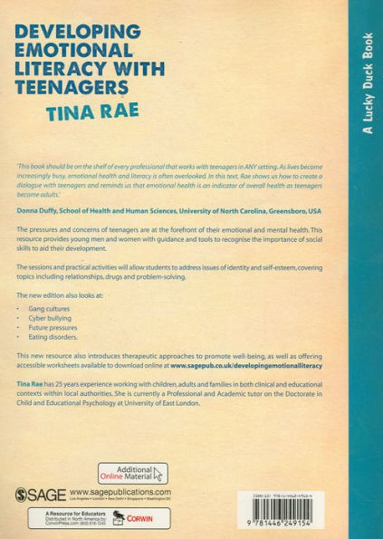 Developing Emotional Literacy with Teenagers: Building Confidence, Self-Esteem and Self Awareness