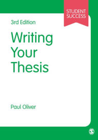 Title: Writing Your Thesis, Author: Paul Oliver